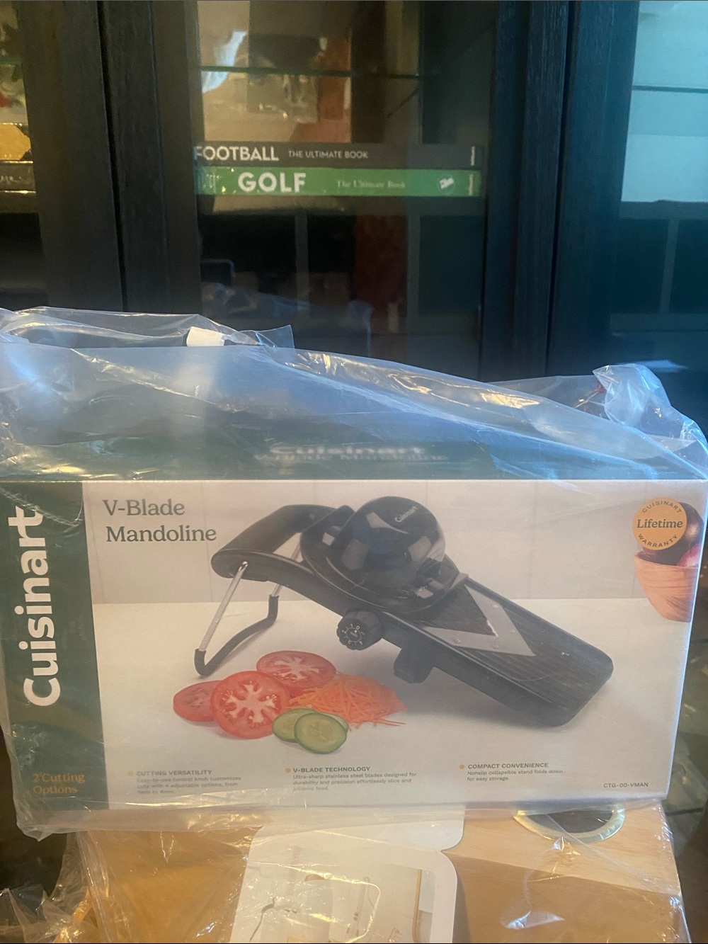 Open box Cuisinart V-Blade Mandoline Slicer - Black